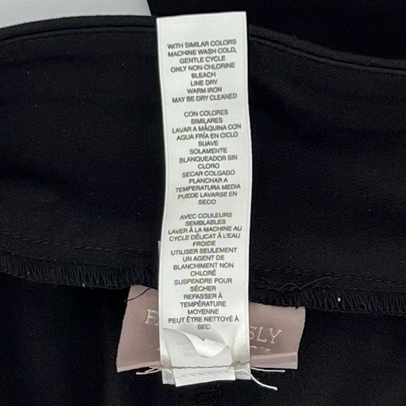 Chico's Women's Fabulously Slimming Pant Size 2 Short 00 Black Ankle Pull On Mid - Picture 7 of 13